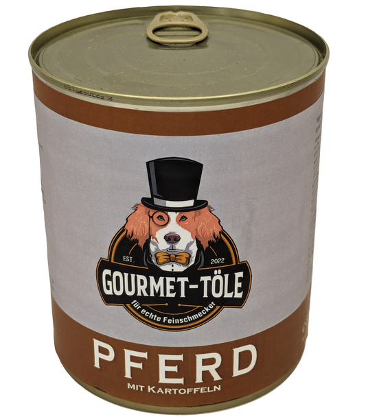 Pferd mit Kartoffeln (Hypoallergen)